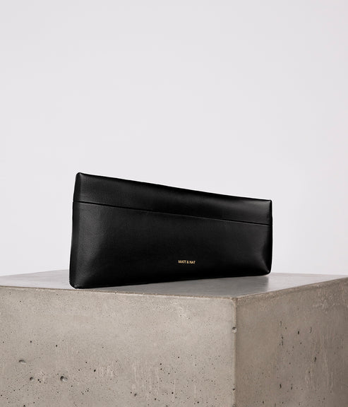 ORNELLA Vegan Clutch - UPPEAL™ | Color: Black - variant::black