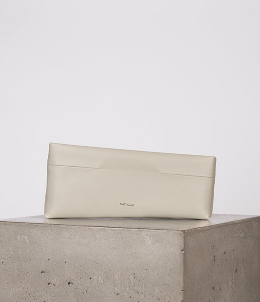 ORNELLA Vegan Clutch - UPPEAL™ | Color: Pearl - variant::pearl
