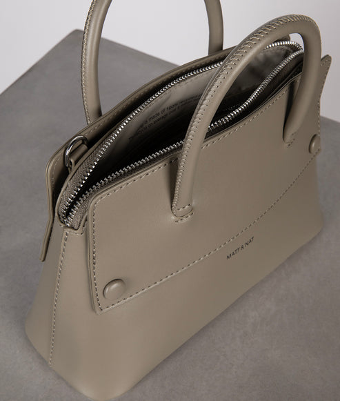 SILVA SM Small Vegan Satchel - UPPEAL™ | Color: Cappuccino - variant::cappuccino