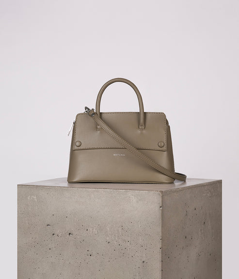 SILVA SM Small Vegan Satchel - UPPEAL™ | Color: Cappuccino - variant::cappuccino