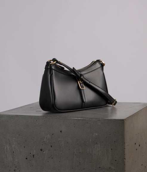 Verona Vegan Crossbody Bag - UPPEAL™ | Color: Black - variant::black