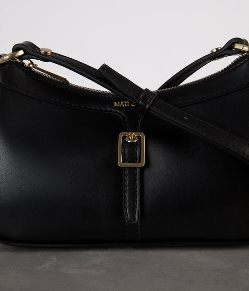 Verona Vegan Crossbody Bag - UPPEAL™ | Color: Black - variant::black