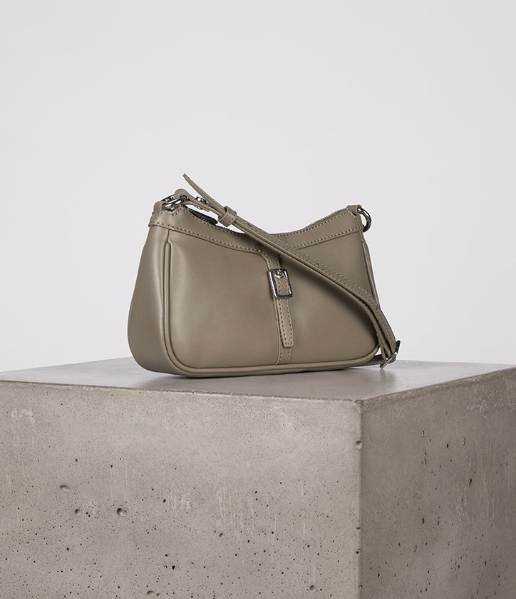 Verona Vegan Crossbody Bag - UPPEAL™ | Color: Cappuccino - variant::cappuccino