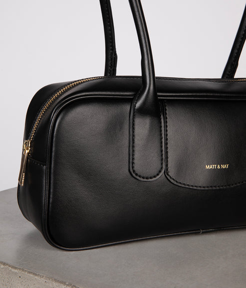 JULIET Vegan Satchel - UPPEAL™ | Color: Black - variant::black