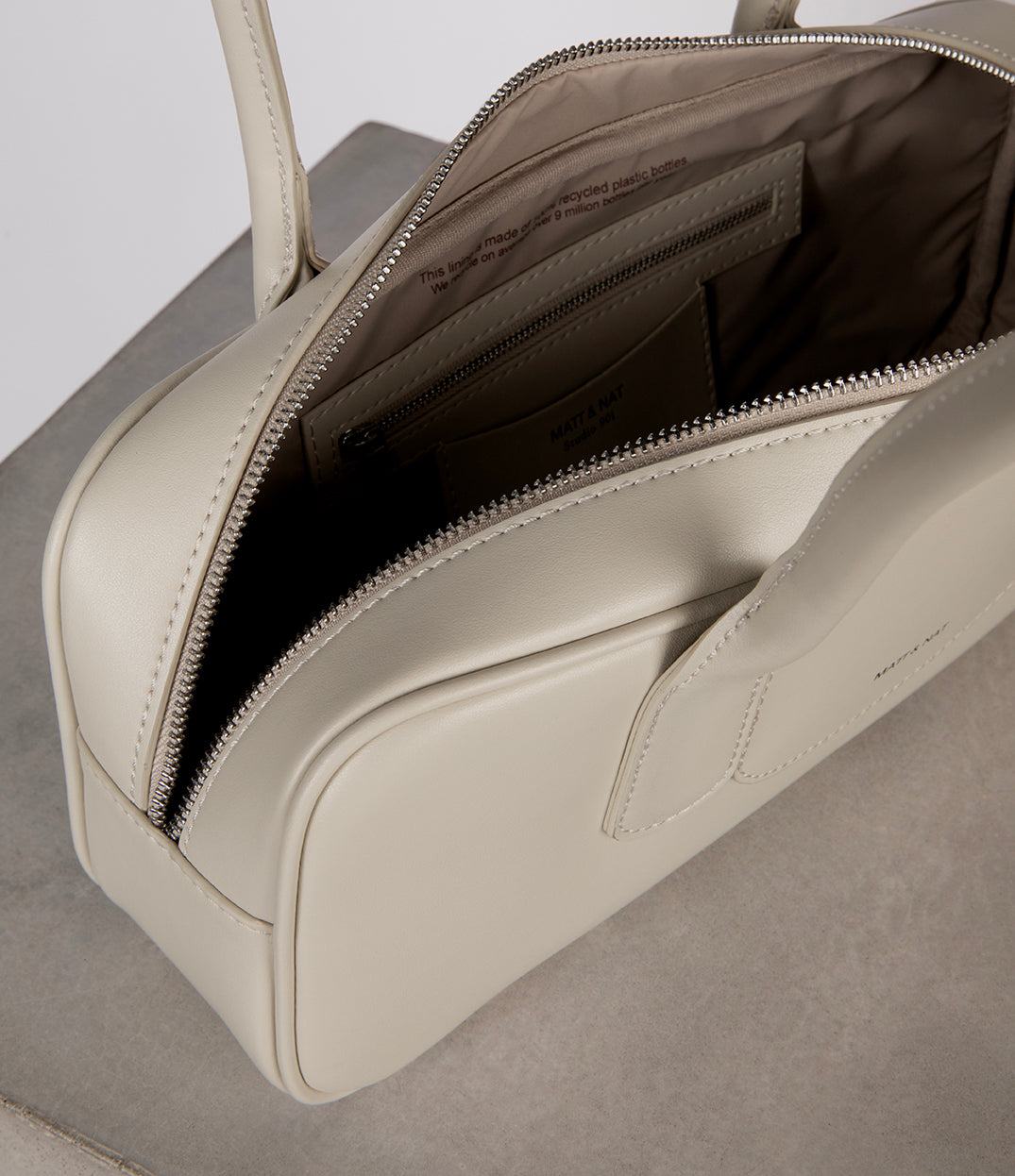 JULIET Vegan Satchel - UPPEAL™ | Color: Pearl - variant::pearl