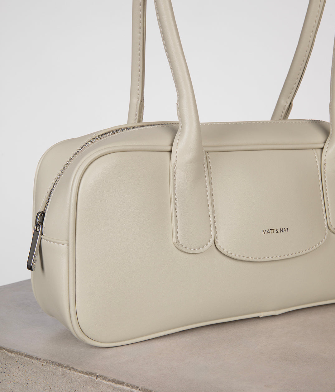 JULIET Vegan Satchel - UPPEAL™ | Color: Pearl - variant::pearl
