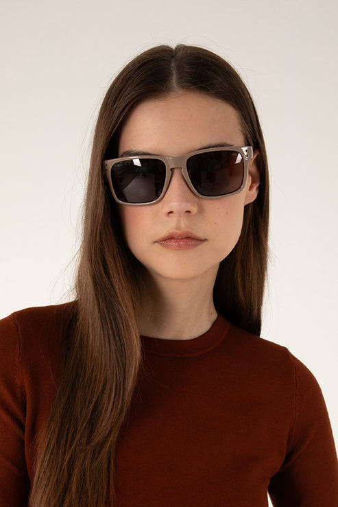 JADA Classic Modern Recycled Sunglasses | Color: Brownk - variant::brown