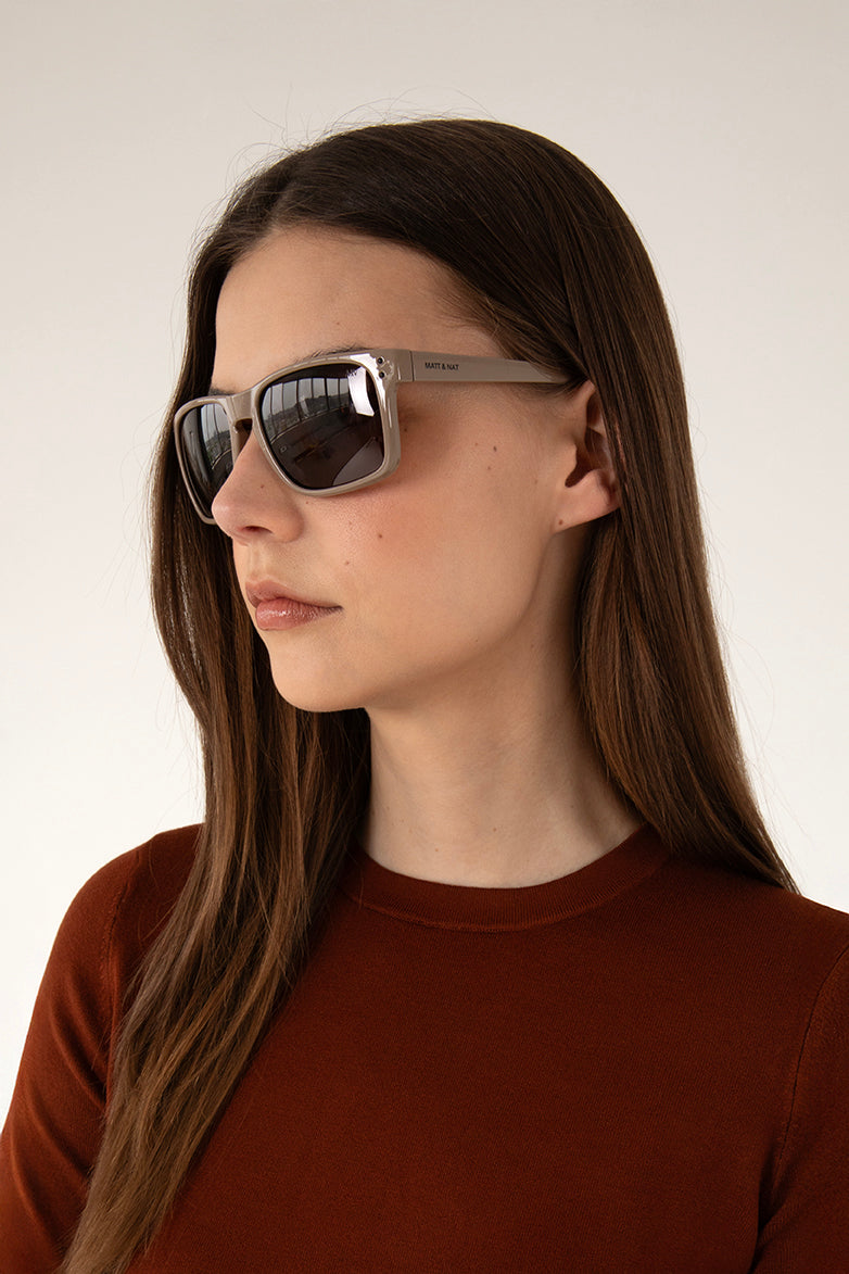 JADA Classic Modern Recycled Sunglasses | Color: Brownk - variant::brown