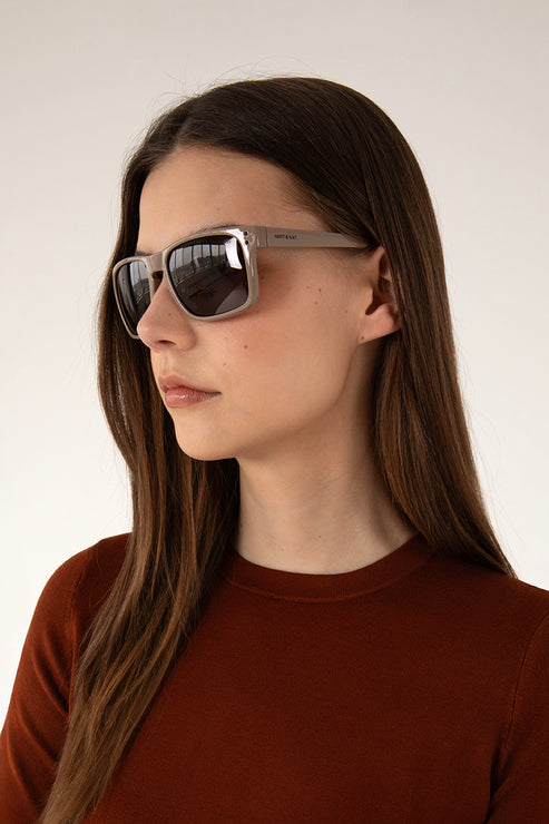 JADA Classic Modern Recycled Sunglasses | Color: Brownk - variant::brown