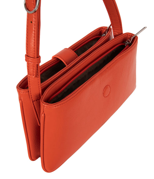 ADELINE Vegan Crossbody Bag - Theme | Color: Tomato- variant::tomato