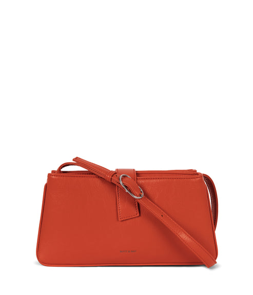 ADELINE Vegan Crossbody Bag - Theme | Color: Tomato- variant::tomato