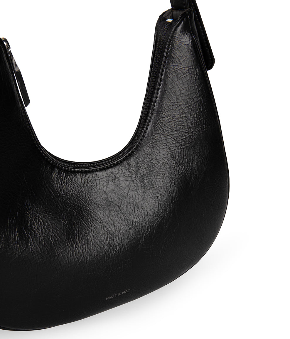 CELLO Vegan Shoulder Bag – Theme | Color: Black - variant::black