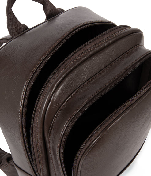 ESME Vegan Backpack - Theme | Color: Coffee- variant::coffee