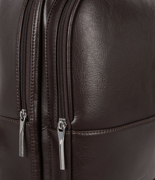ESME Vegan Backpack - Theme | Color: Coffee- variant::coffee