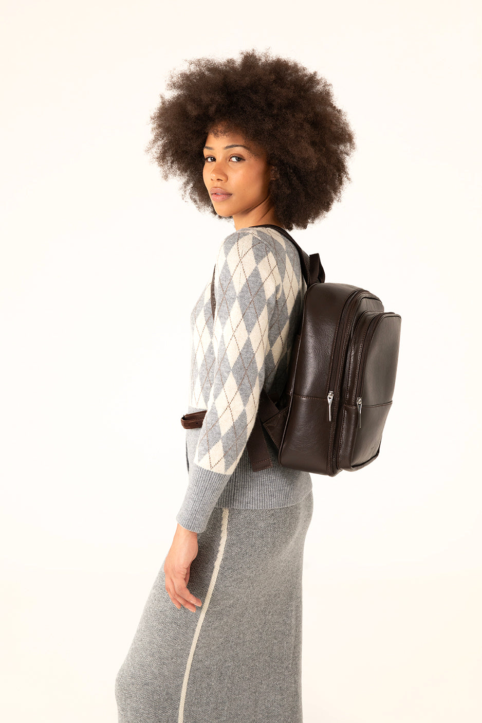 ESME Vegan Backpack - Theme | Color: Sepia- variant::sepia