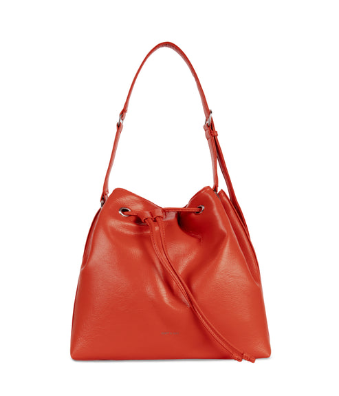 JAN Vegan Bucket Bag – Theme | Color: Tomato - variant::tomato