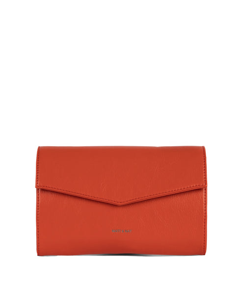 LILIAN Vegan Clutch – Theme | Color: Tomato- variant::tomato