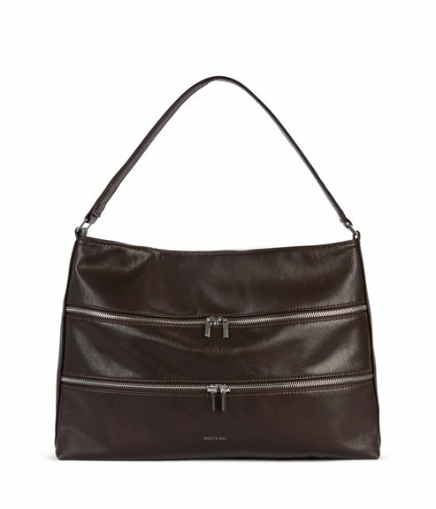 MALENE Vegan Shoulder Bag – Theme | Color: Coffee - variant::coffee