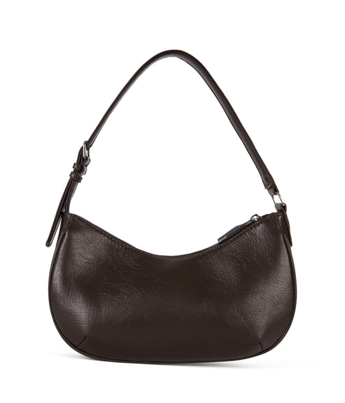 MARI Vegan Shoulder Bag - Theme | Color: Coffee- variant::coffee