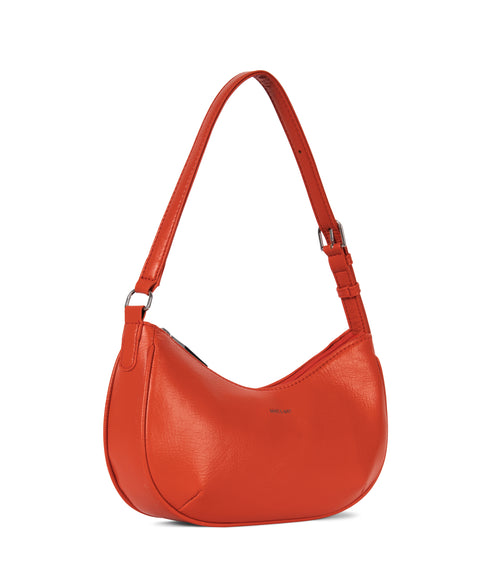 MARI Vegan Shoulder Bag - Theme | Color: Tomato- variant::tomato