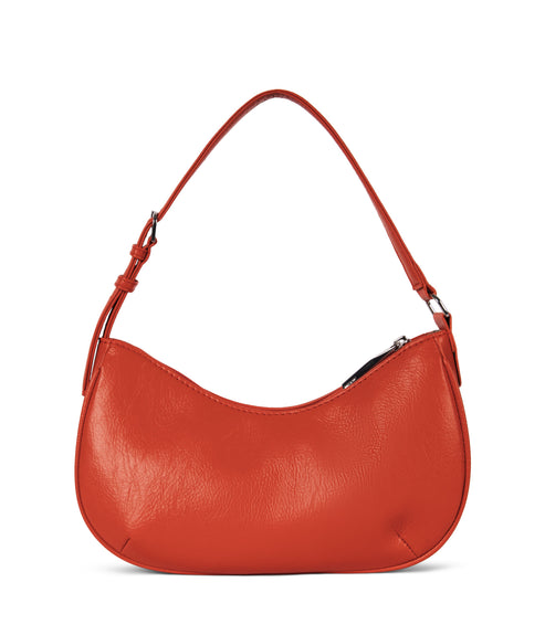 MARI Vegan Shoulder Bag - Theme | Color: Tomato- variant::tomato