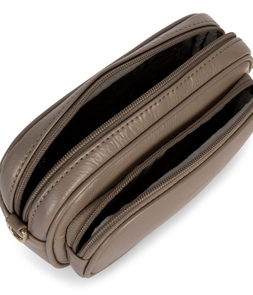 SOLEIL Vegan Crossbody Bag - Theme | Color: Sepia- variant::sepia