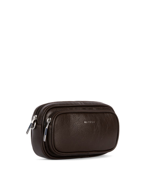 SOLEIL Vegan Crossbody Bag - Theme | Color: Coffee- variant::coffee