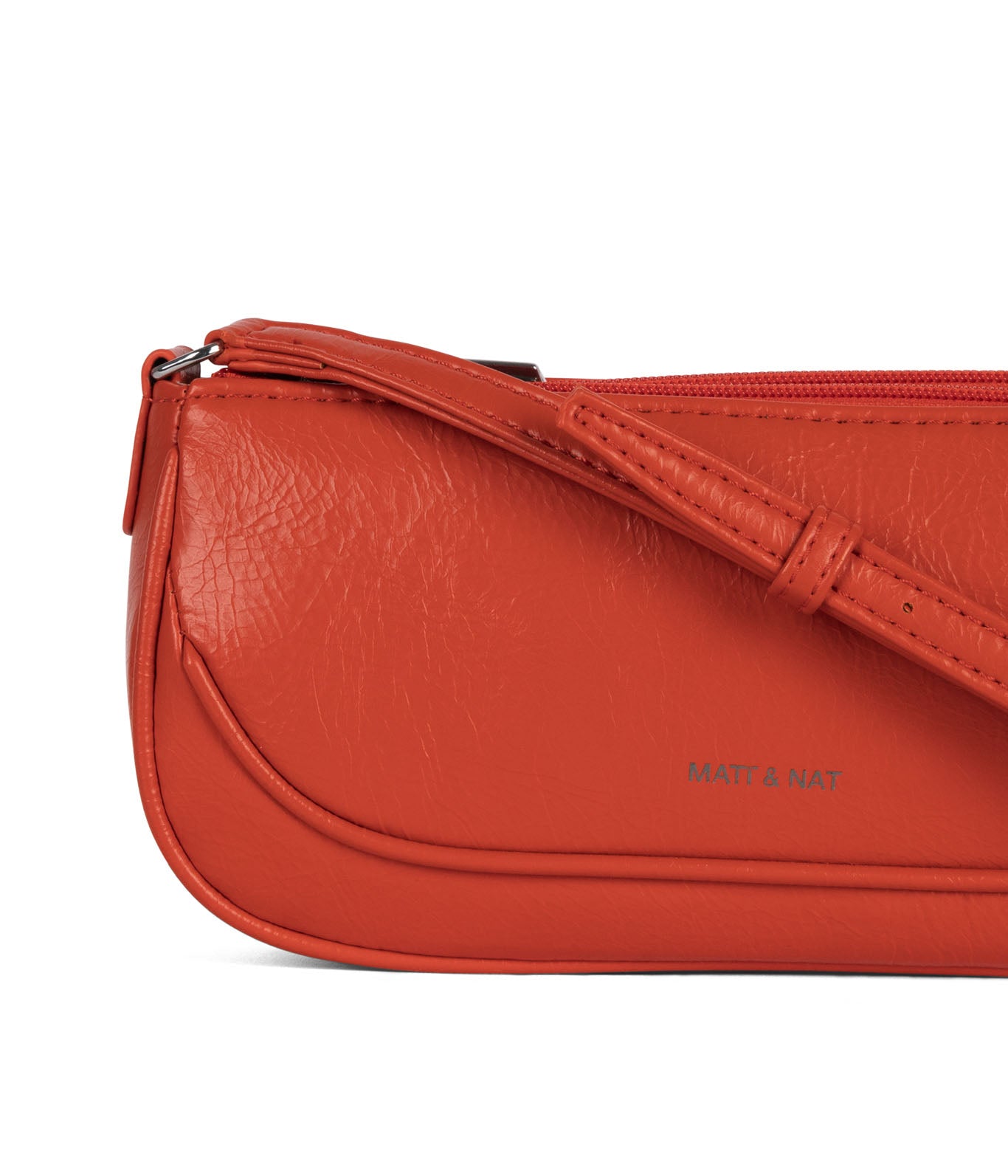 BUDDY Vegan Crossbody Bag – Theme | Color:Tomato- variant::tomato