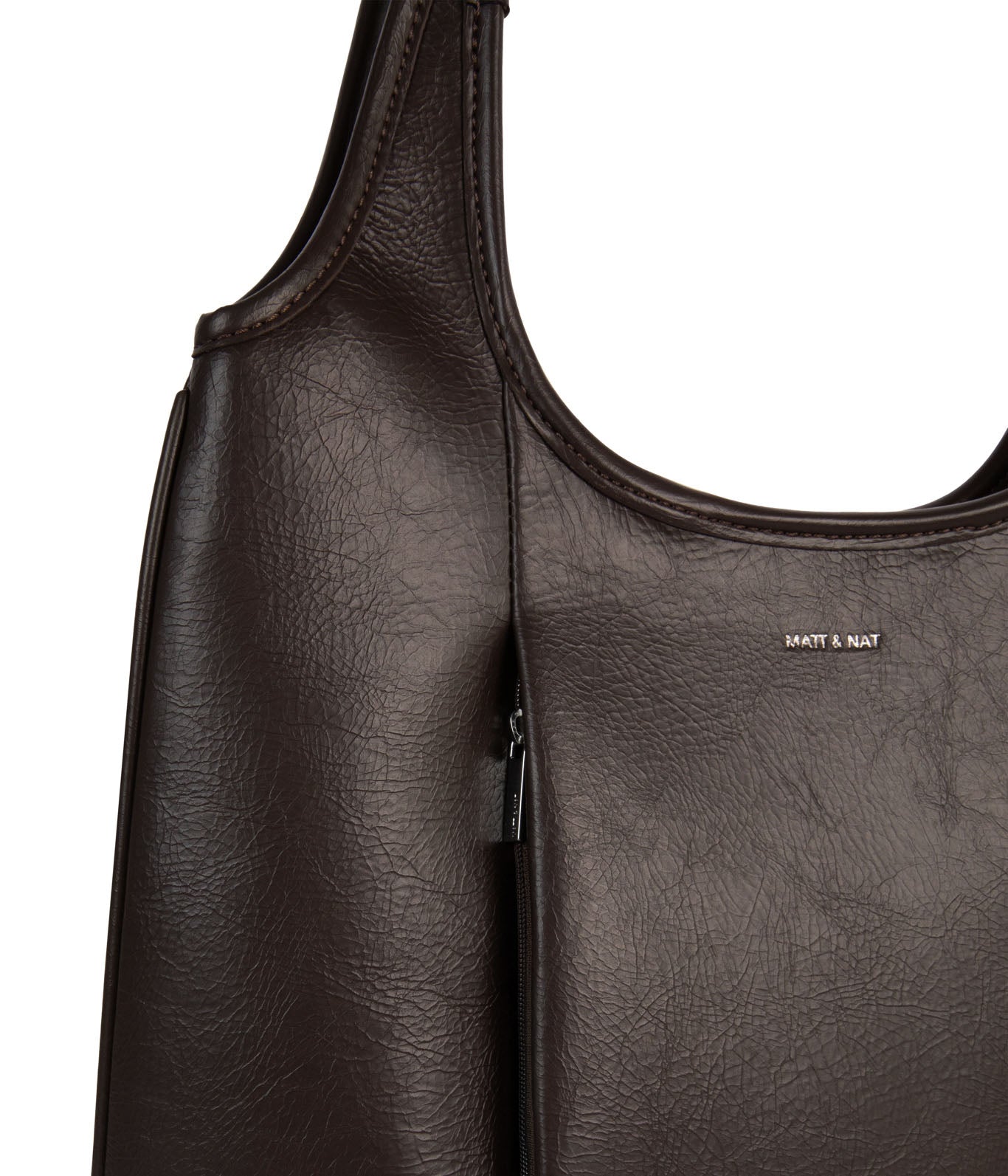 PORTO Vegan Hobo Bag - Theme | Color: Coffee - variant:coffee