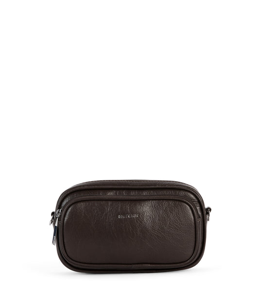 SOLEIL Vegan Crossbody Bag - Theme | Color: Coffee- variant::coffee