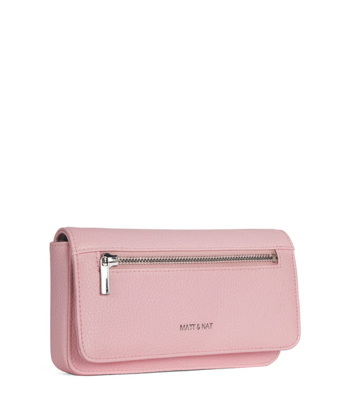 ERIN Vegan Crossbody Bag - Grain | Color: Quartz- variant::quartz
