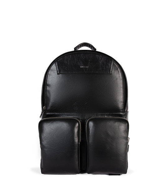 DONNIE Vegan Backpack – Theme | Color: Black - variant::black