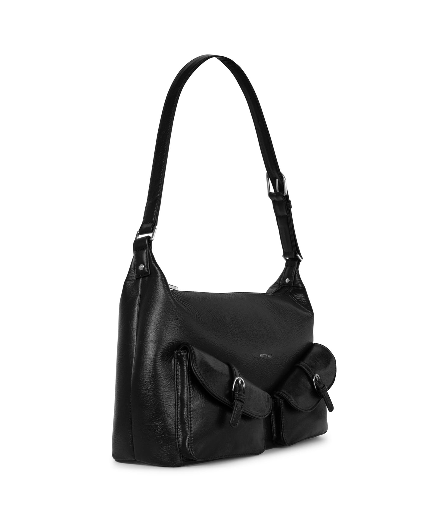 MALDA Vegan Shoulder Bag – Theme | Color: Black - variant::black
