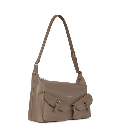 MALDA Vegan Shoulder Bag – Theme | Color: Sepia- variant::sepia