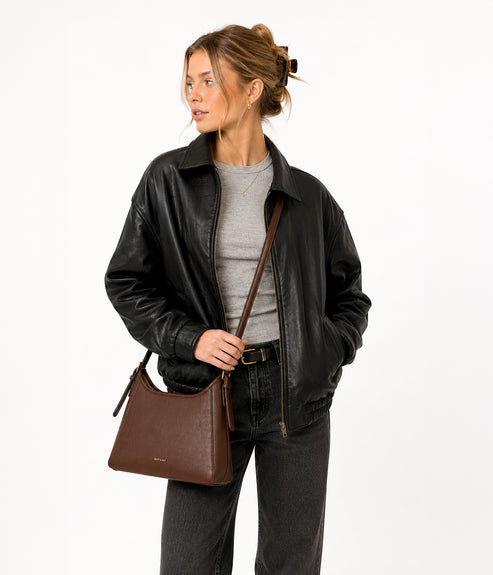 TERRA Vegan Crossbody Bag - Forum | Color: Cocoa - variant::cocoa