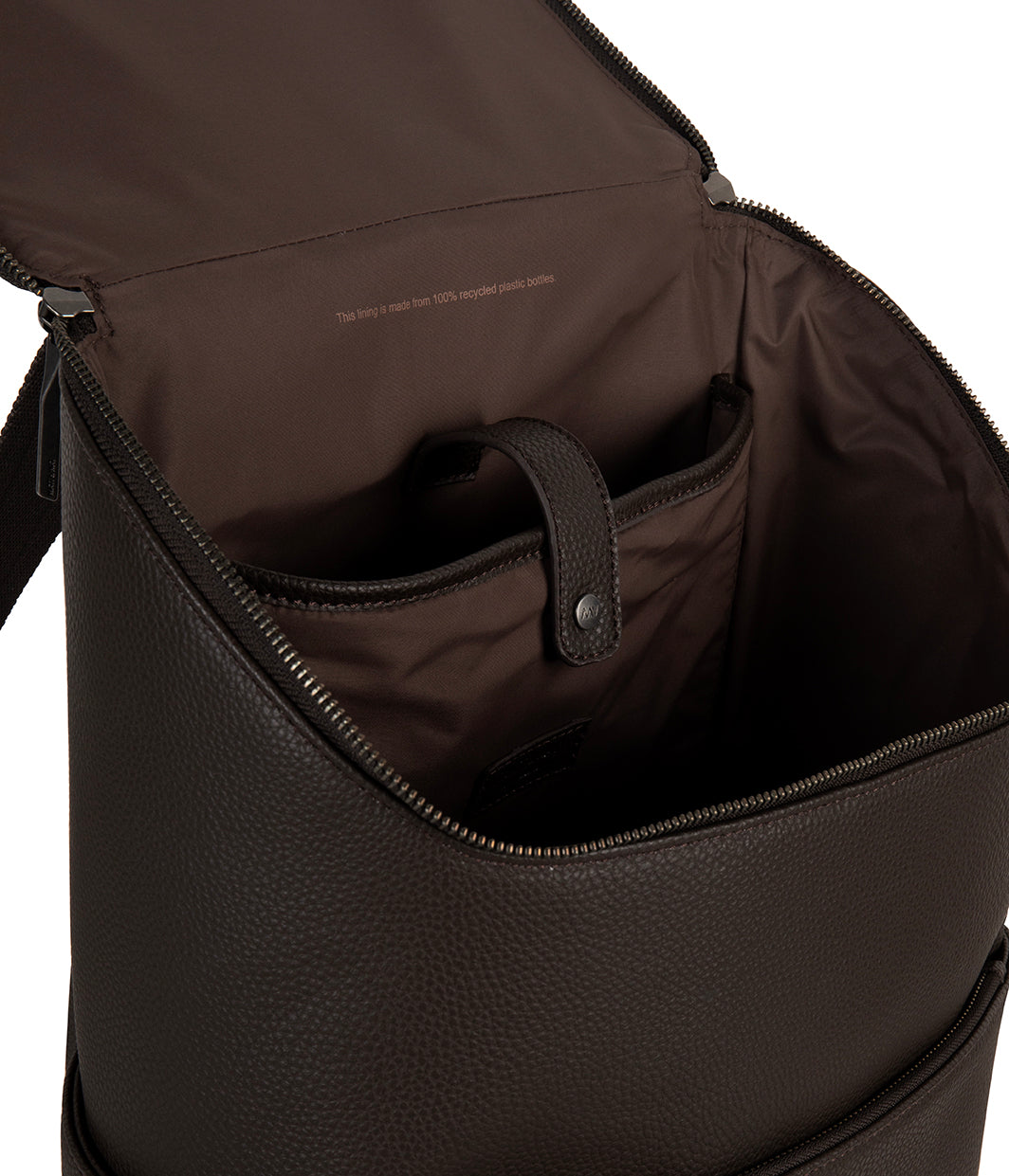 DEAN Vegan Backpack - Grain | Color: Fudge - variant::fudge