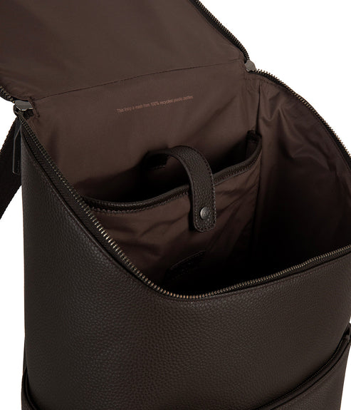 DEAN Vegan Backpack - Grain | Color: Fudge - variant::fudge