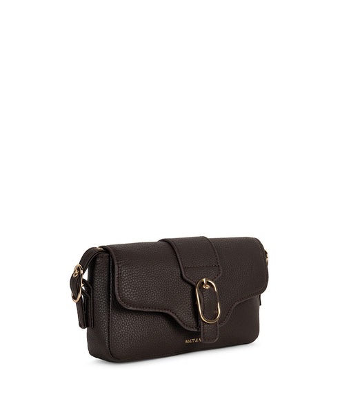 ISABELLE SM Vegan Crossbody Bag – Grain | Color: Fudge - variant::fudge