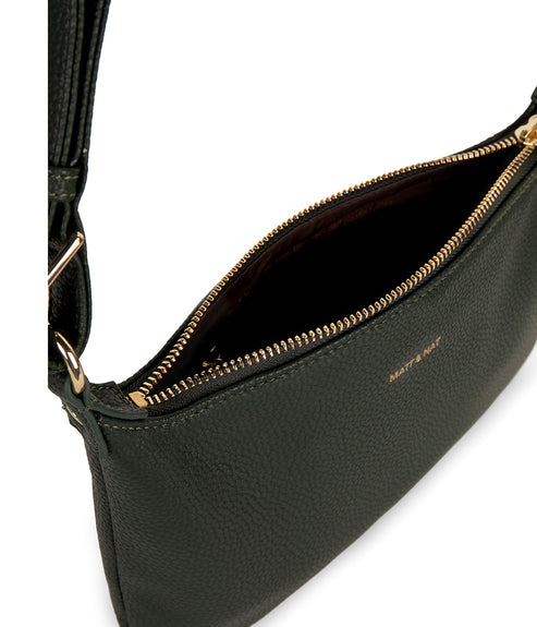 Jina Vegan Shoulder Bag - Grain | Color: Rosemary - variant::rosemary