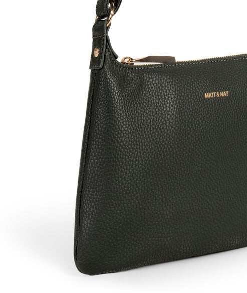 Jina Vegan Shoulder Bag - Grain | Color: Rosemary - variant::rosemary
