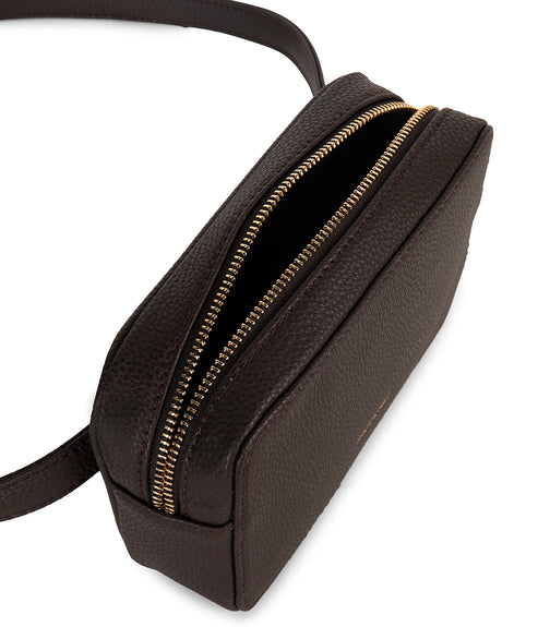 LARRA Vegan Belt Bag - Grain | Color: Fudge - variant::fudge