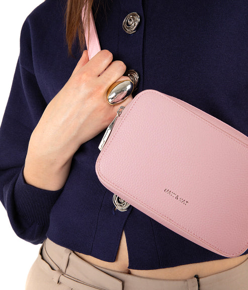 LARRA Vegan Belt Bag - Grain | Color: Fudge - variant::fudge