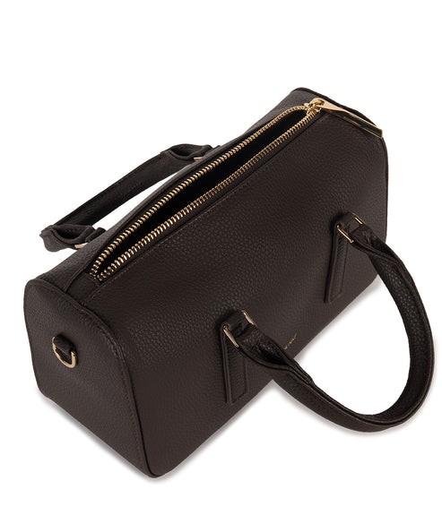 LUCE Vegan Crossbody Bag - Grain | Color: Fudge - variant::fudge