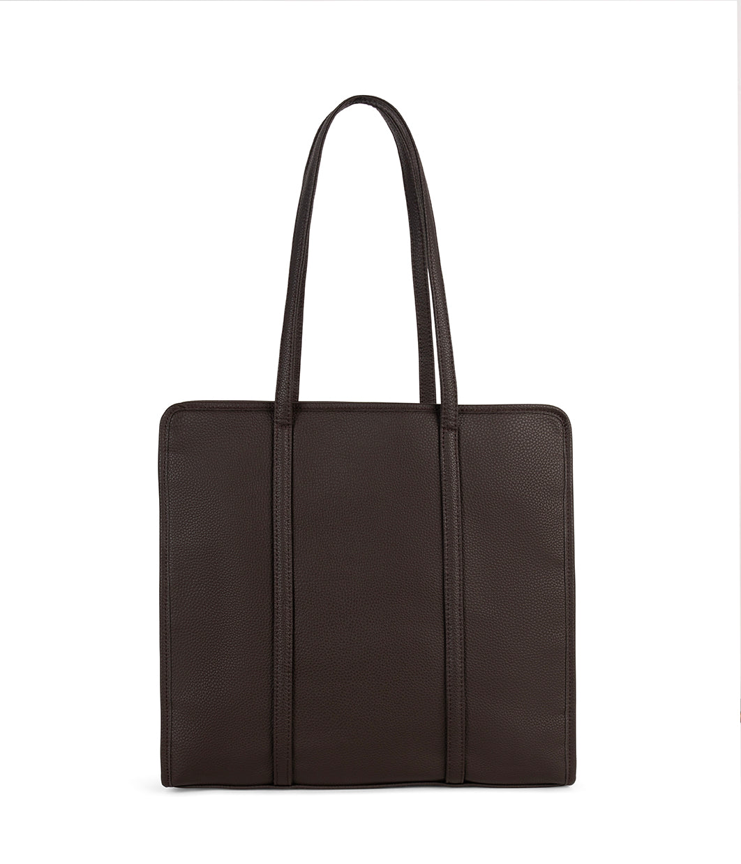 LUSIK Vegan Tote Bag - Grain | Color: Fudge - variant::fudge