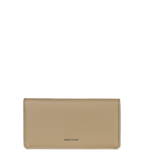 MAIRI Vegan Wallet - Grain | Color: Almond - variant::almond