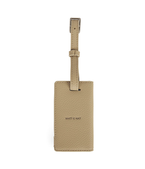 MAP Vegan Luggage Tag - Grain | Color: Almond - variant::almond