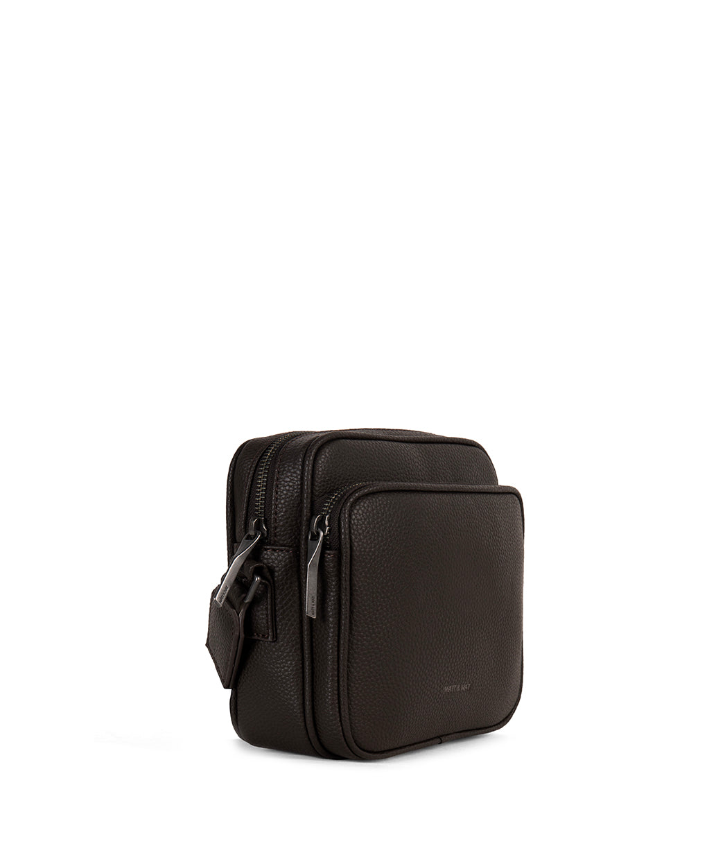 MARC Vegan Crossbody Bag - Grain | Color: Fudge - variant::fudge