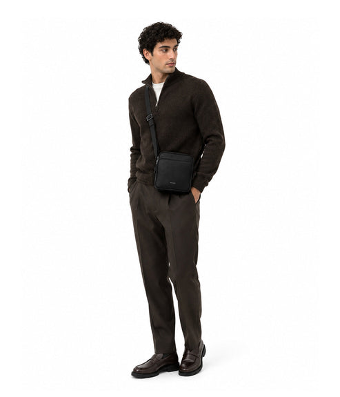 MARC Vegan Crossbody Bag - Grain | Color: Fudge - variant::fudge