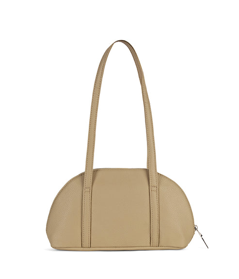 REA Vegan Satchel - Grain | Color: Almond - variant::almond