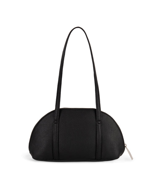 REA Vegan Satchel - Grain | Color: Black - variant::black